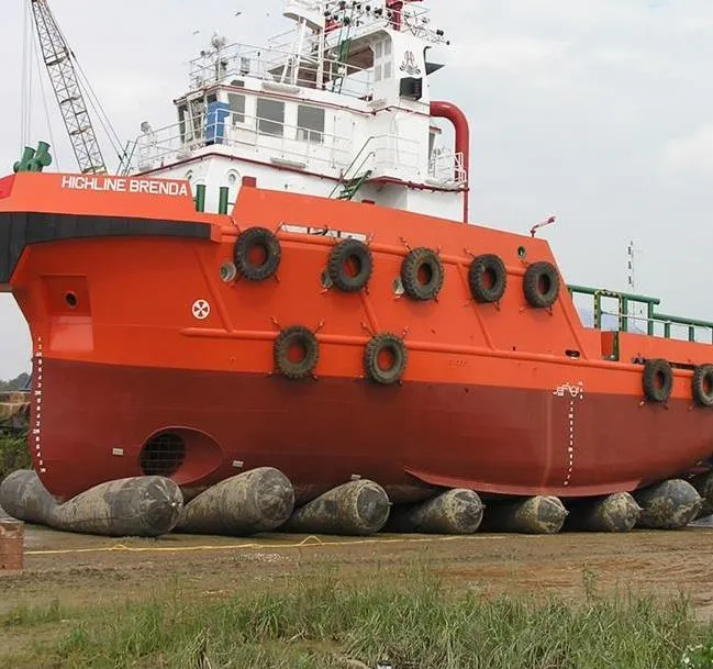 Lancement de sacs gonflables pour bateaux