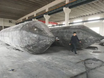 Navire de levage et de lancement des sacs gonflables